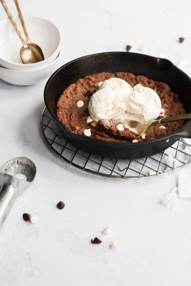 Mini Skillet Cookie - Eat With Clarity