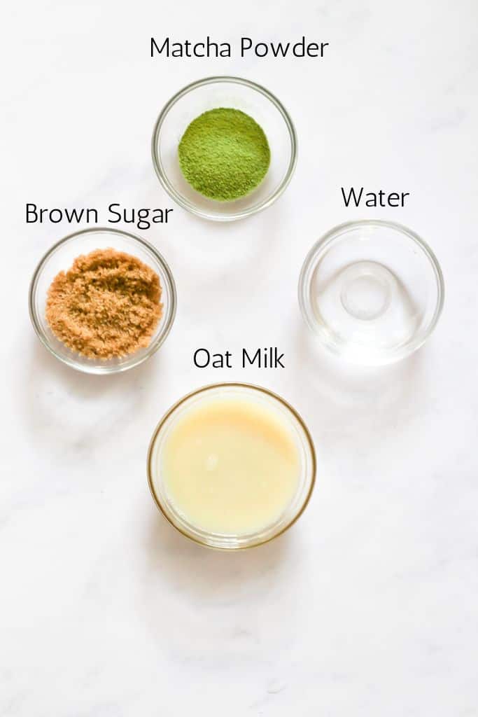 Oat Milk Matcha Latte Recipe (Dairy Free, Vegan) - The Herbeevore