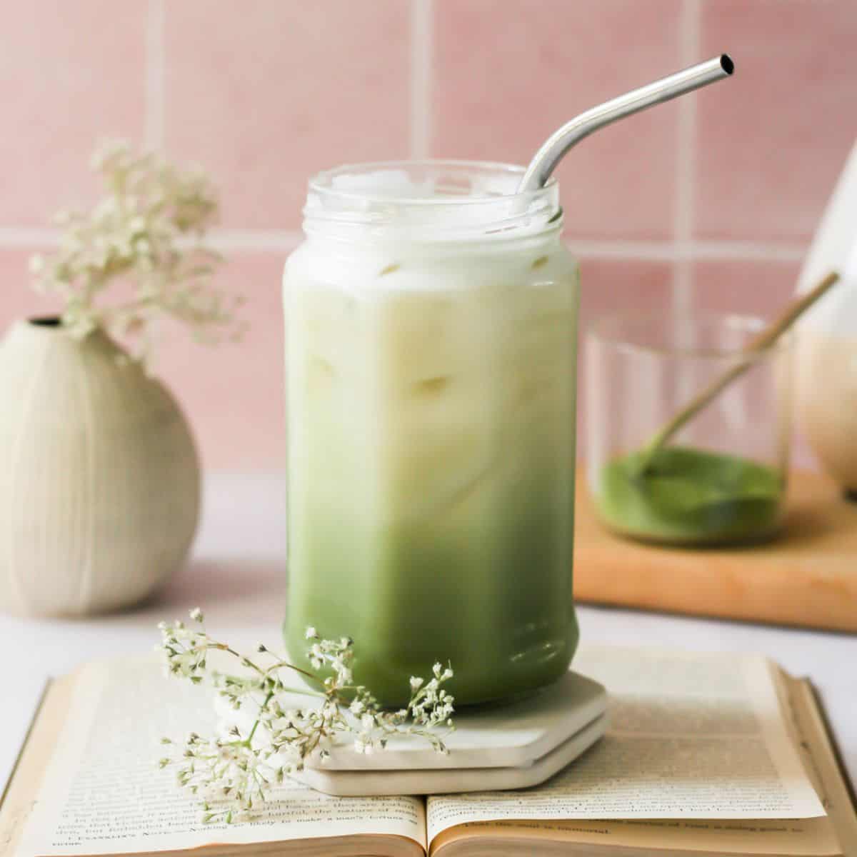 How to Make a Matcha Oat Milk Latte - Letty's Kitchen