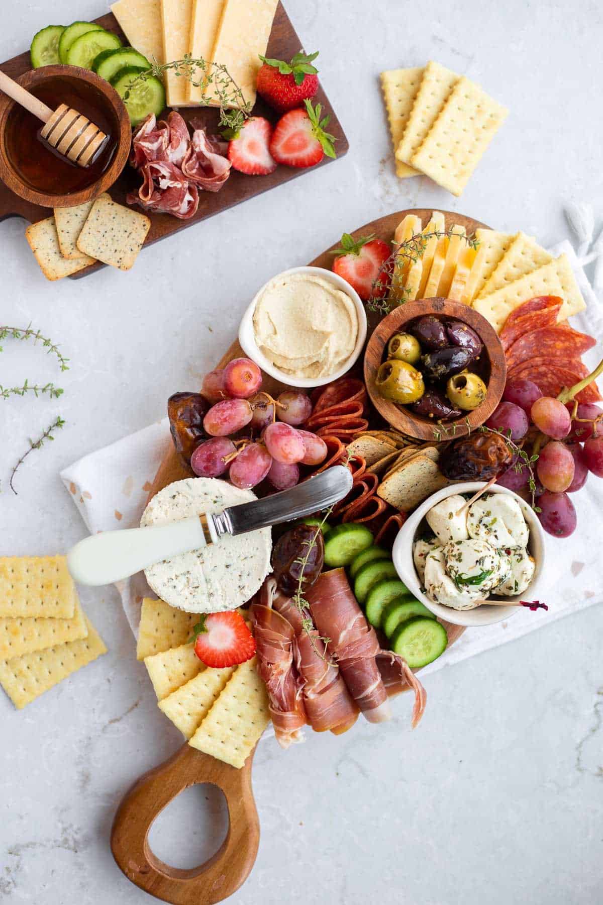 How to Make a Charcuterie Board - Ahead of Thyme